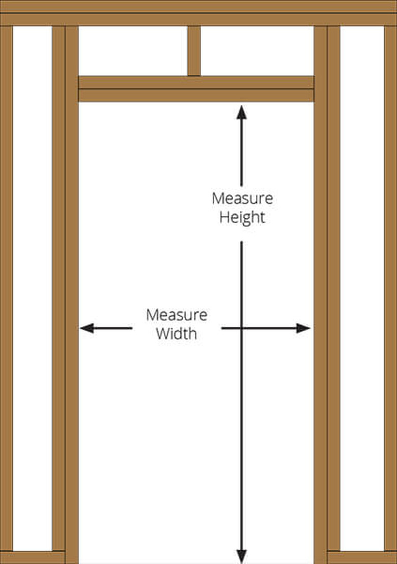 Measuring A Door Opening For A Replacement Door Hunker