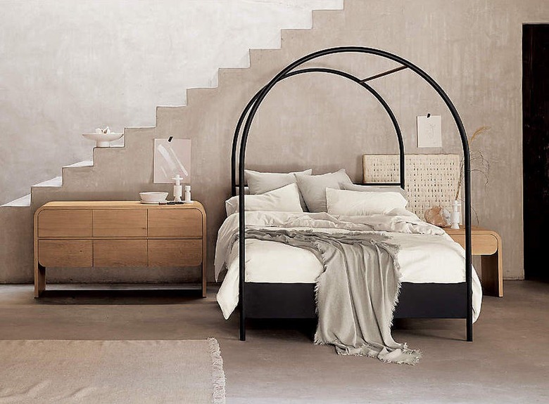 crate and barrel bed