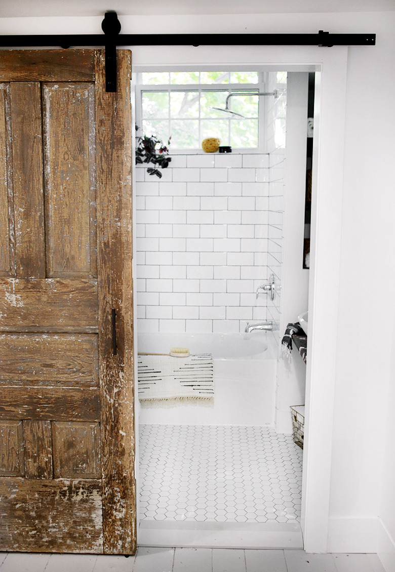 rustic bathroom remodel