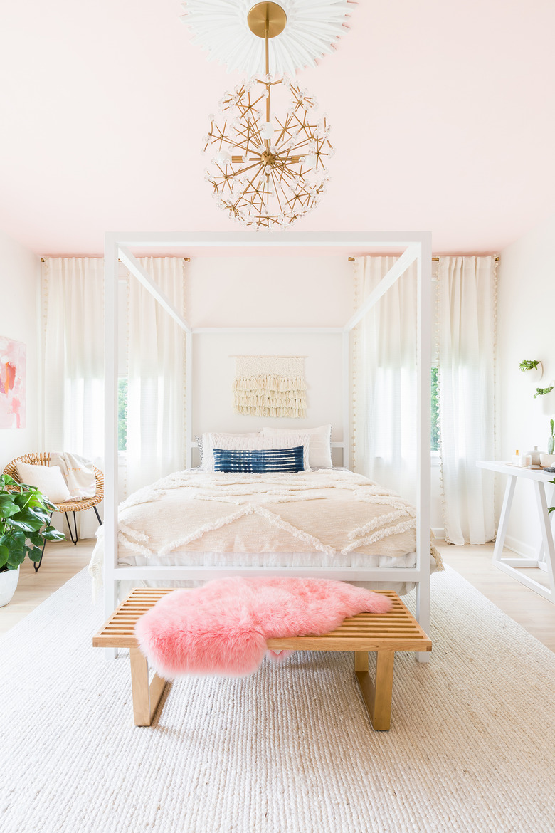 bedroom chandelier