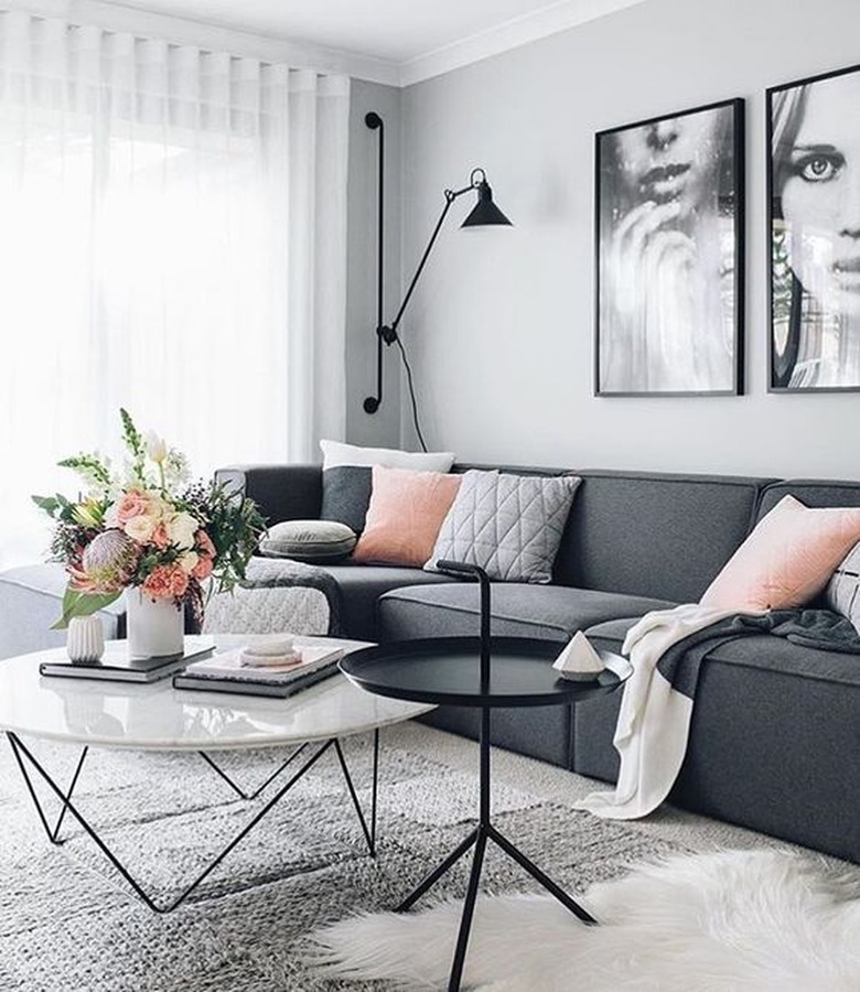 Scandinavian style living room