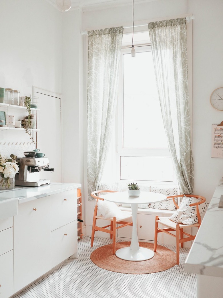 small dining room in kitchen