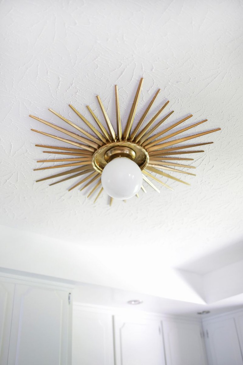 Sunburst Mirror Medallion DIY