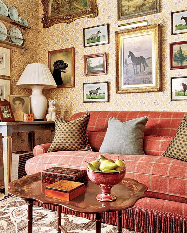 English country living room