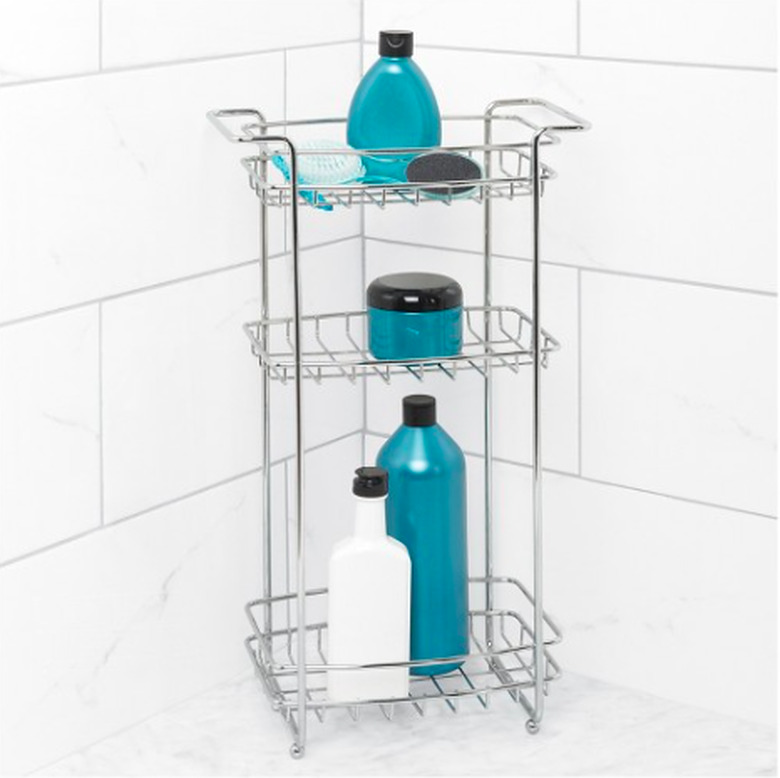 standing shower storage.