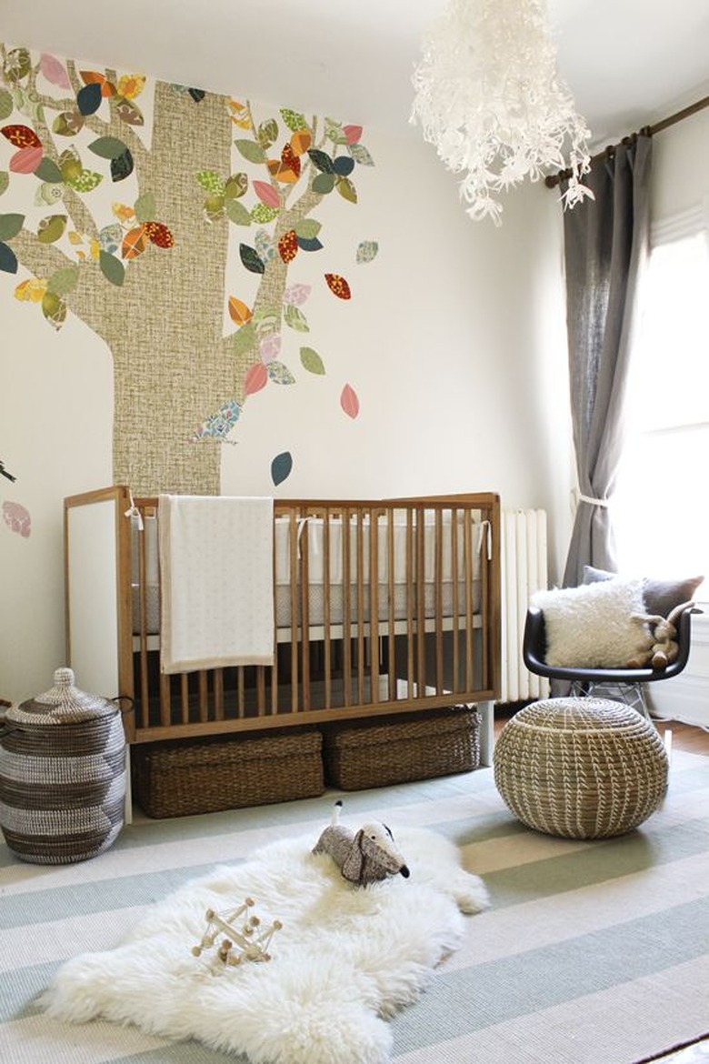 earthy themed nursery