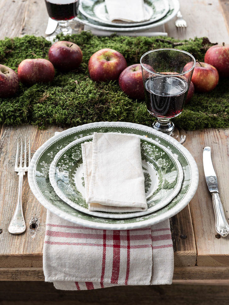 Christmas tablescape