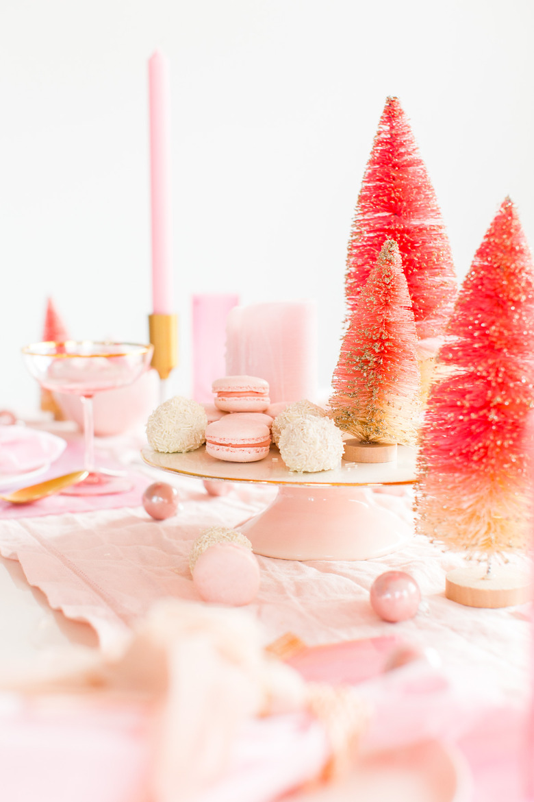 Christmas tablescape