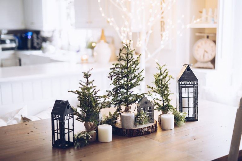 Christmas tablescape