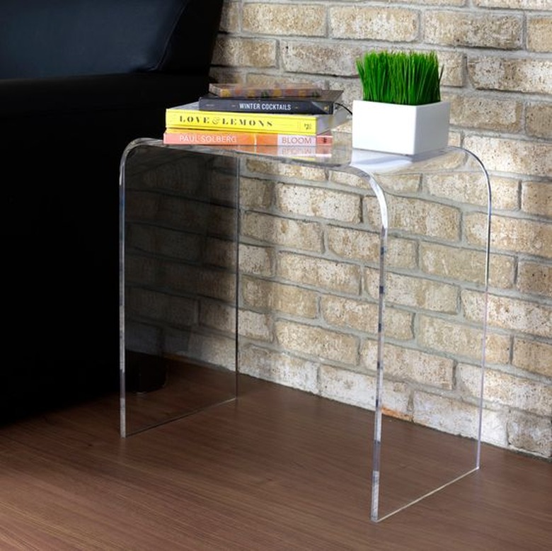 Acrylic End Table