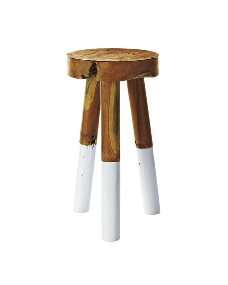 Dip-Dyed Stool