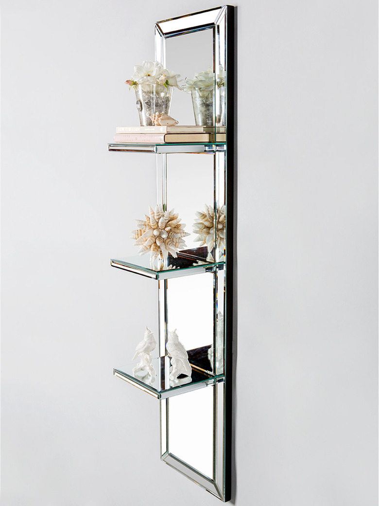 Mirrored Shelf