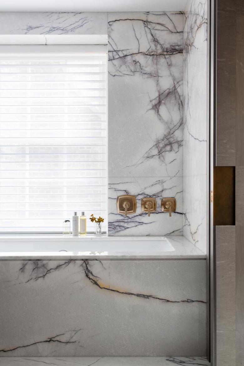 marble bathroom