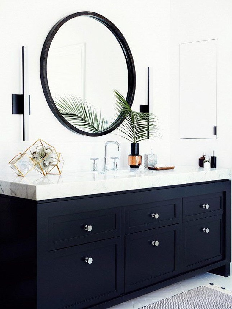 bold bathroom vanity