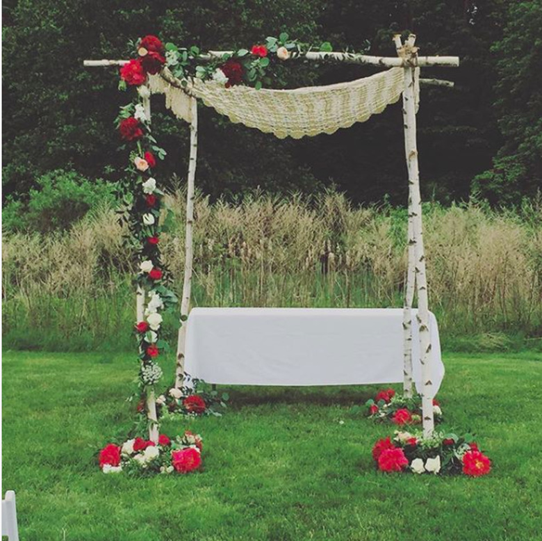 crochet chuppah