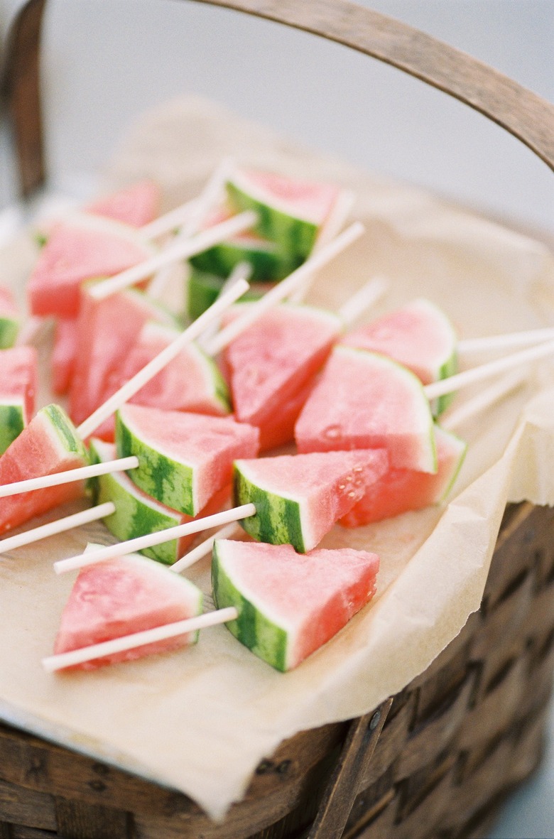 watermelon on a stick