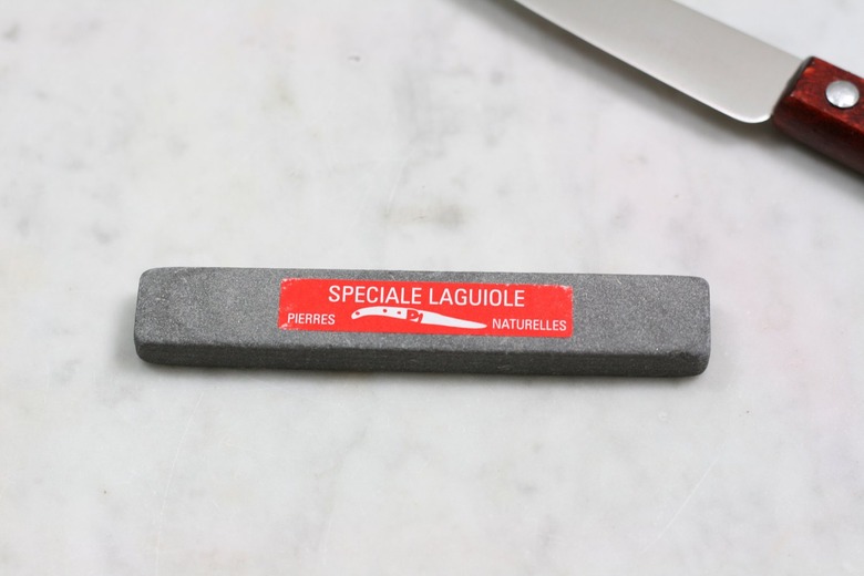 Laguiole Small Natural Whetstone, $10