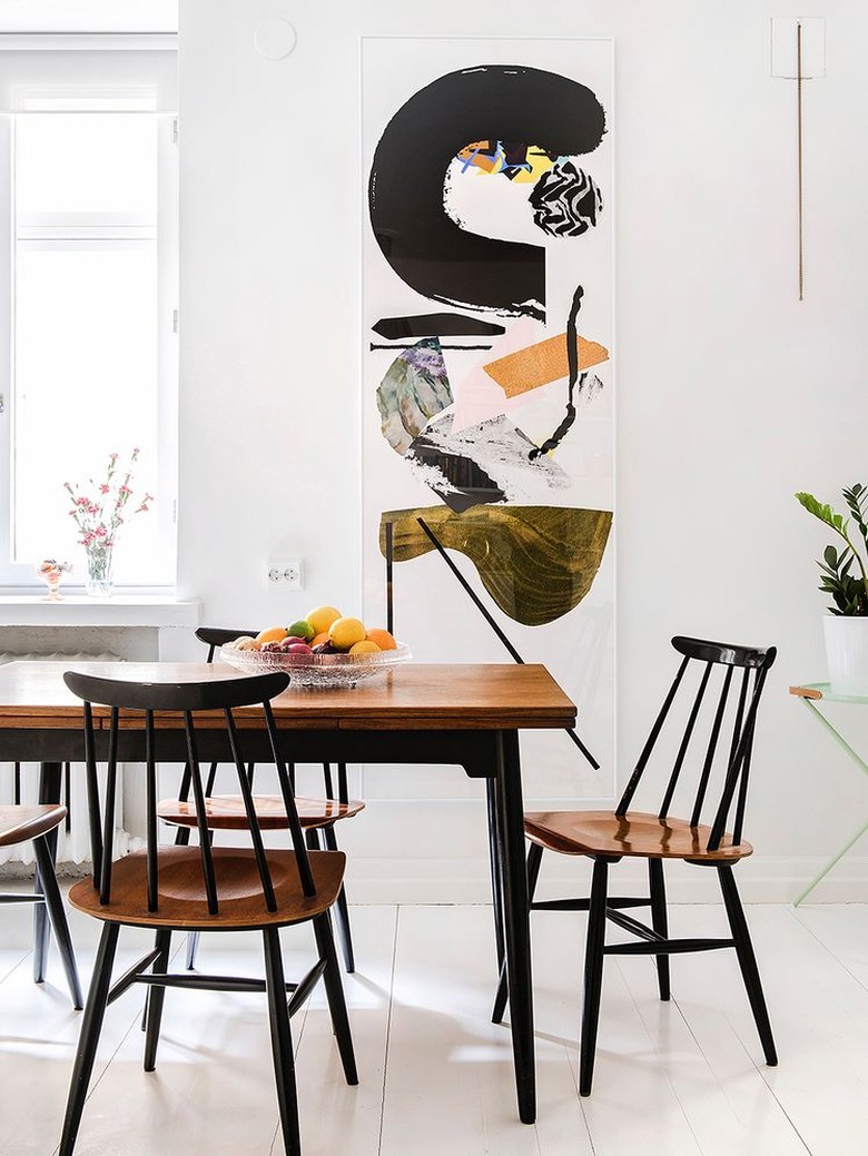 Scandinavian style dining room