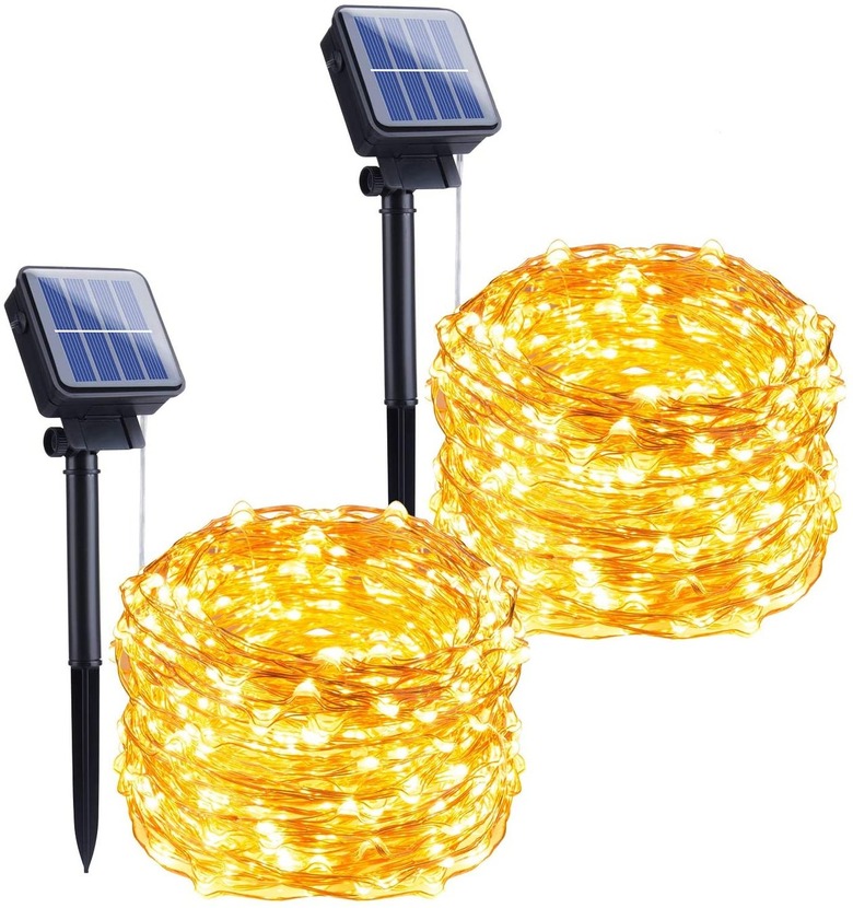 amazon Brightown Outdoor Solar Fairy String Lights