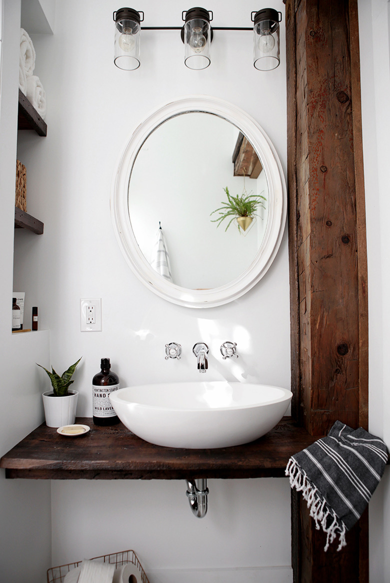 floating sink storage