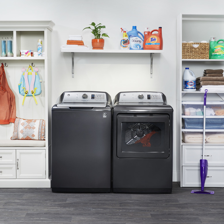 laundry room organizing