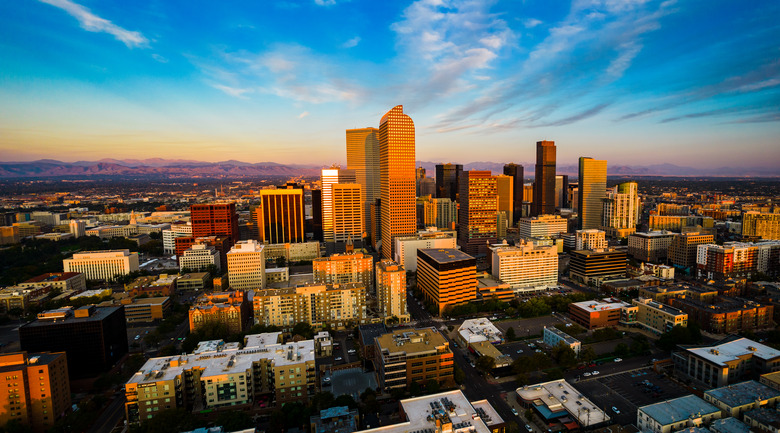 Alpine Glow Denver Morning Sunrise