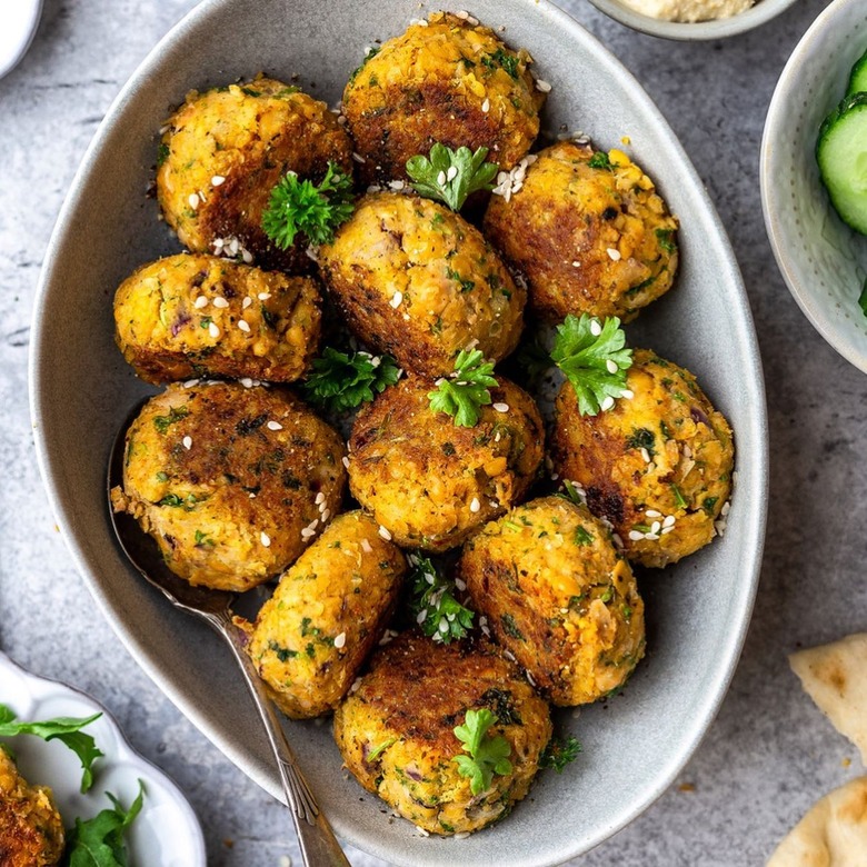 Life Made Sweeter's Air Fryer Falafel