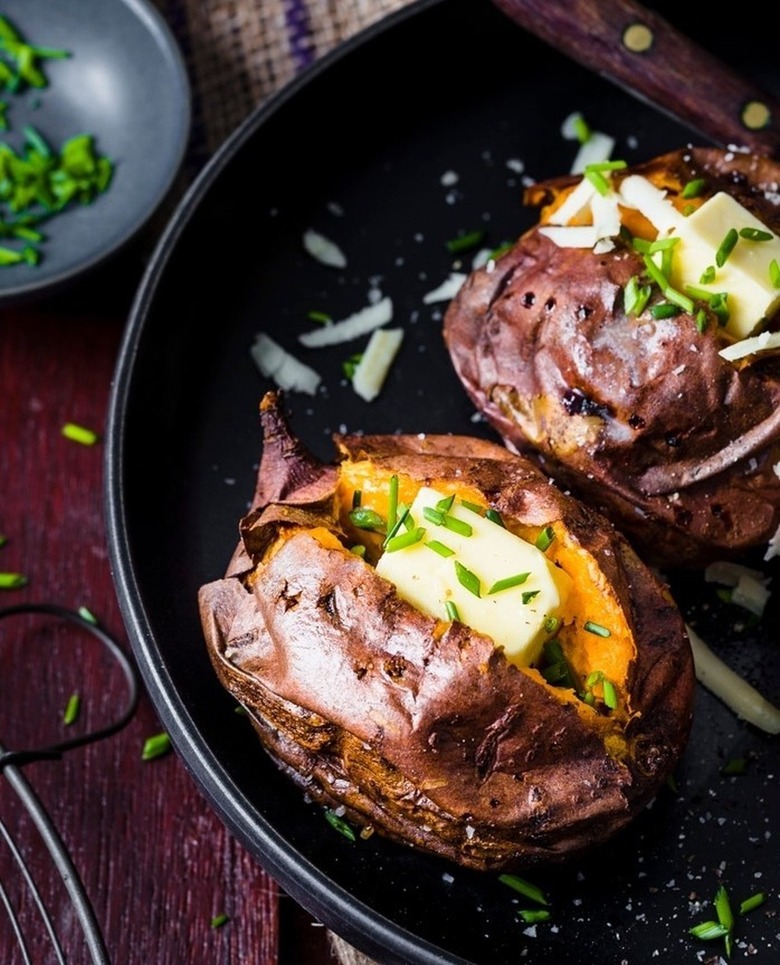 Sandhya's Kitchen Air Fryer Baked Sweet Potato