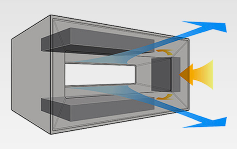 Schematic of PECO air purifier.