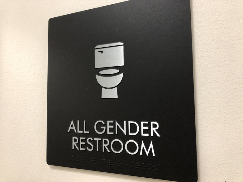 All Gender Bathroom Sign