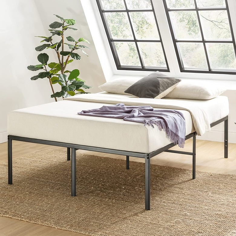 Best Price -Mattress 18-Inch Metal Platform Bed