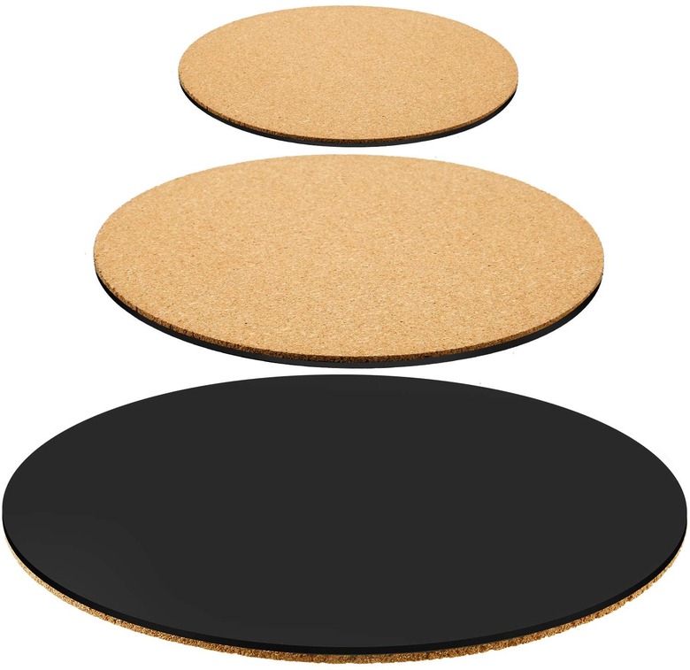 Cork Plant Mat Protectors (set of 3), $11.99