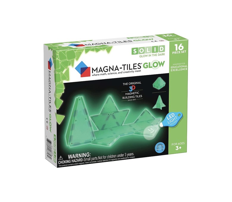 glow in the dark magna tiles