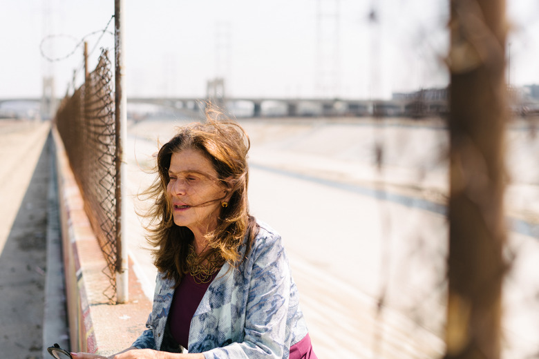 Mia Lehrer at the L.A. River