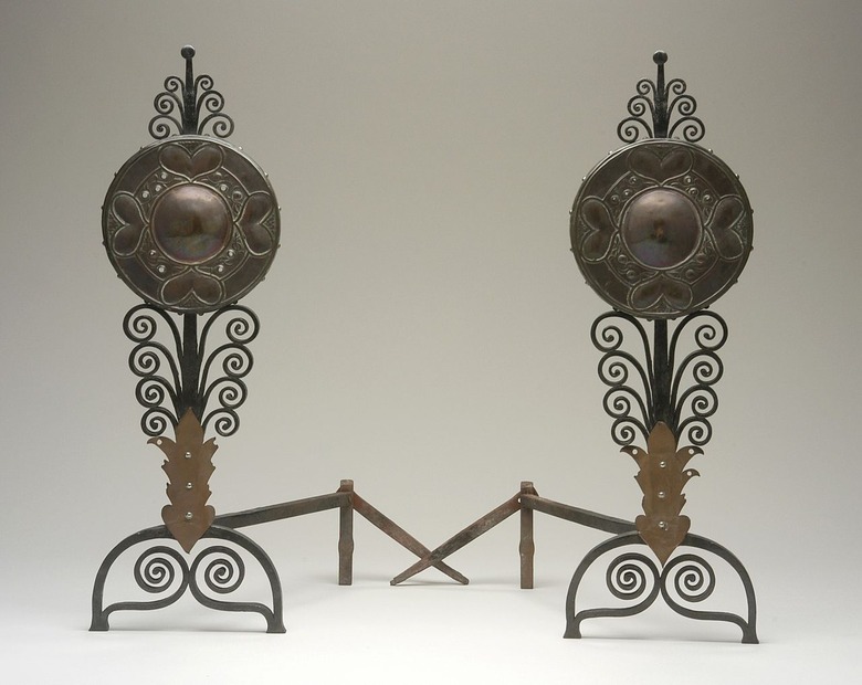 pair of andirons