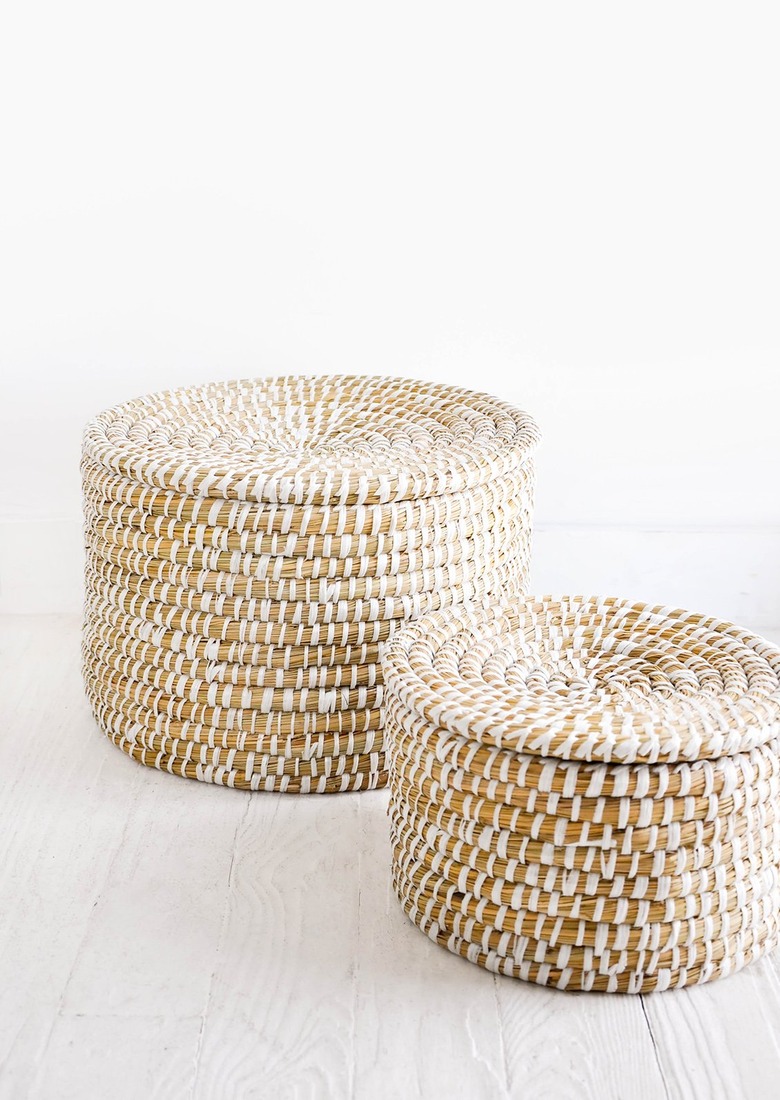 Leif Nesting Seagrass Baskets