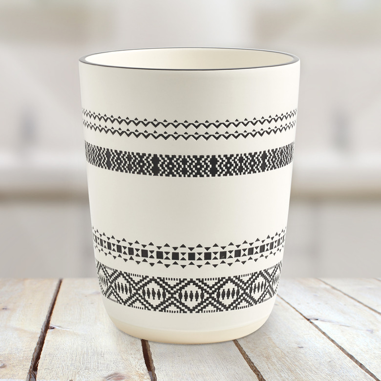 Better Homes & Garden Patterned Wastebasket, $19.88