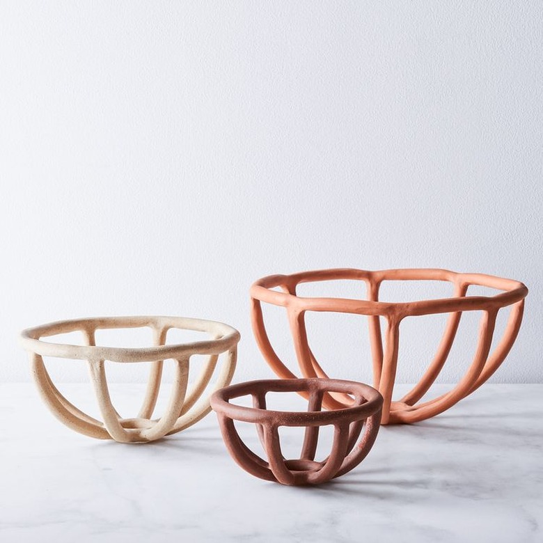 Food52 Handmade Nested Coil Prong Bowls