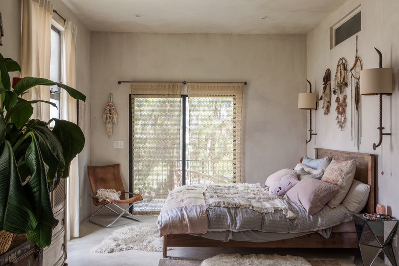 Bohemian-style bedroom