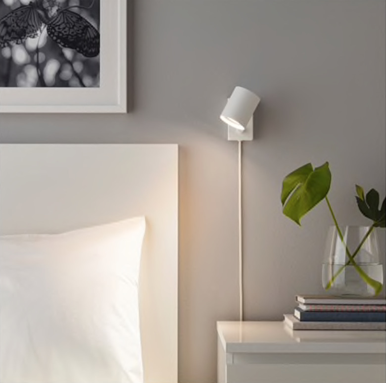 Nymane bedroom wall sconce from IKEA