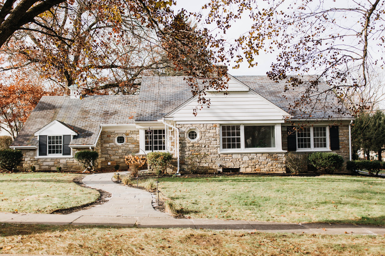 stone house exterior