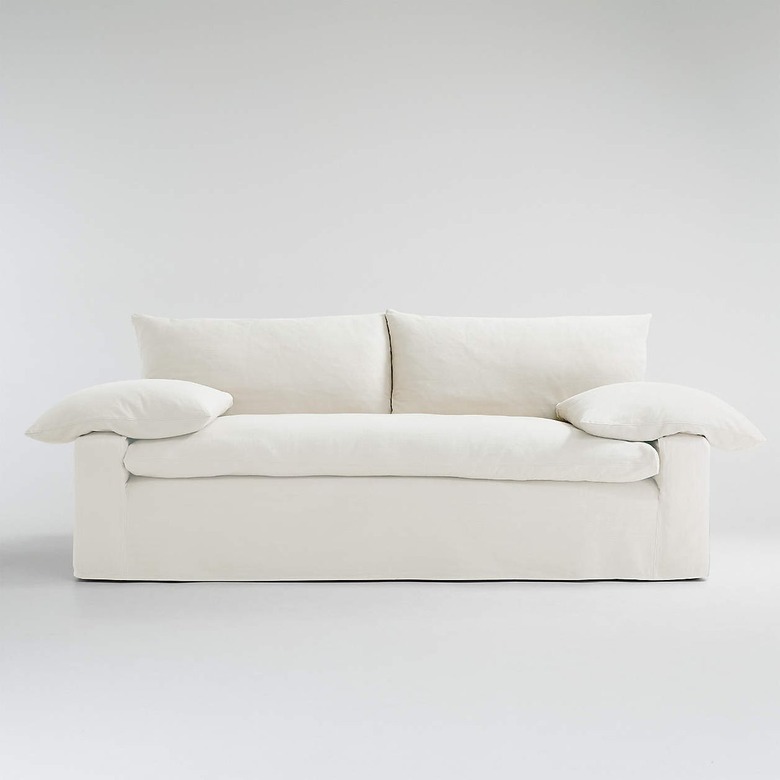 Ever Slipcovered Sofa From Crate & Barrel