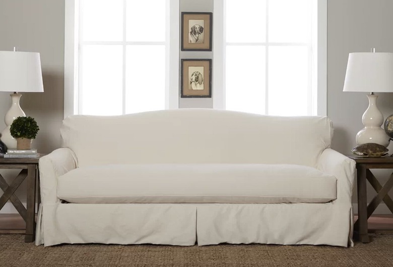 White couch