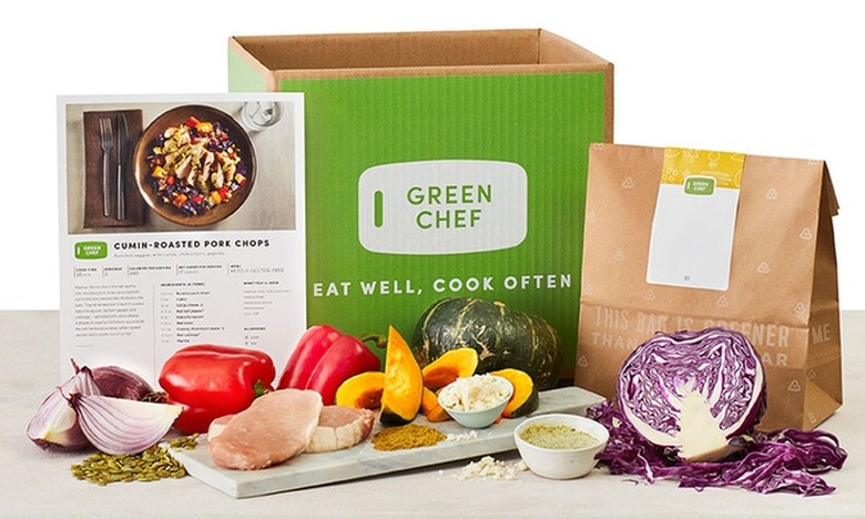 A Green Chef meal box