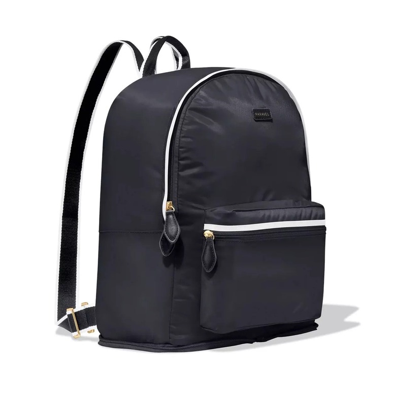 black travel backpack