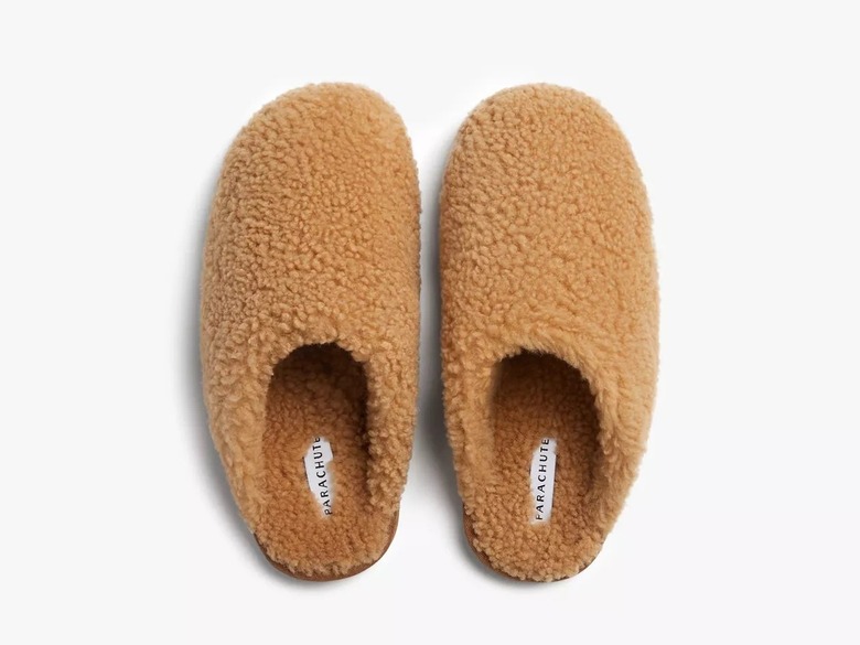 shearling slippers