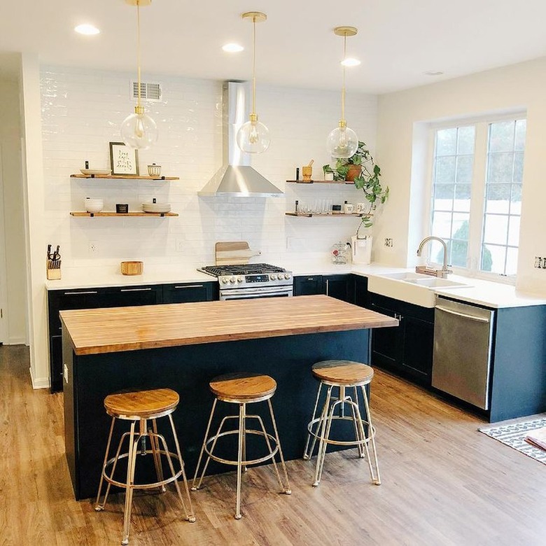 black ikea cabinets kitchen