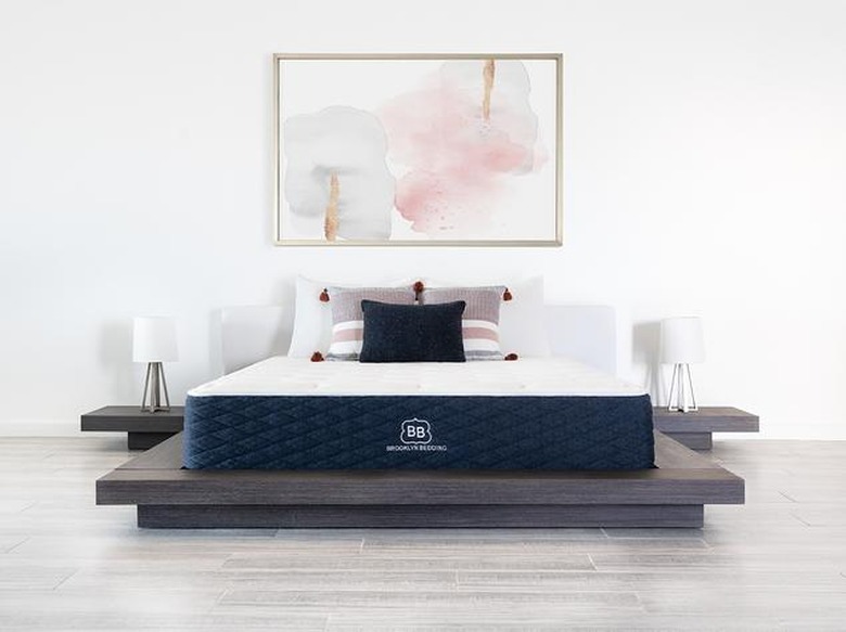 mattress on platform bed frame