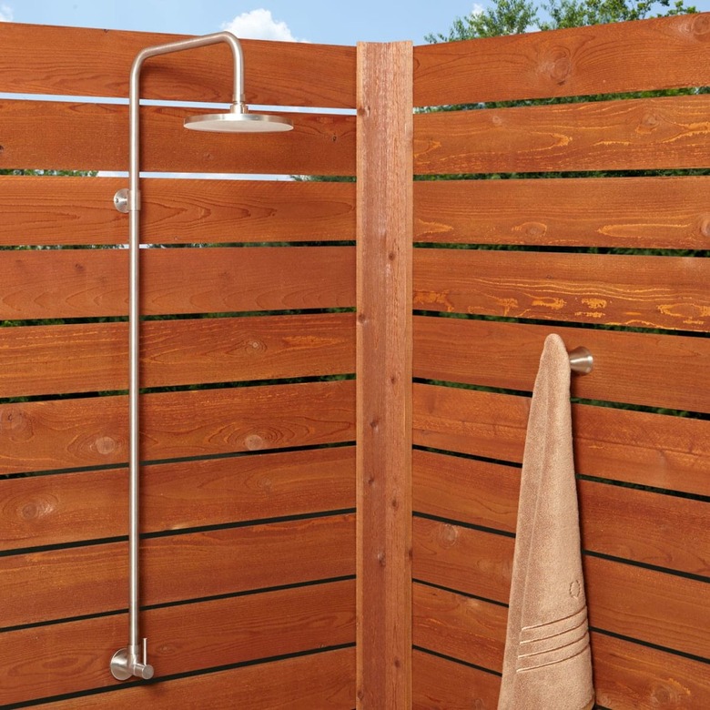 Signature Hardware Exposed Outdoor Shower