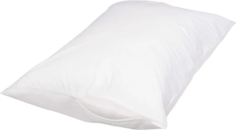 one white pillow